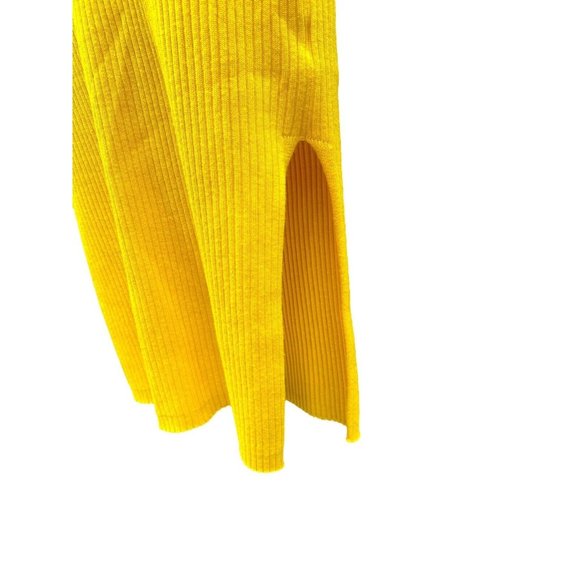 Jolie & Joy Women’s Knit Dress Yellow Size 2X Bright Artsy Summer‎ Vibe Sunshine - Picture 3 of 8